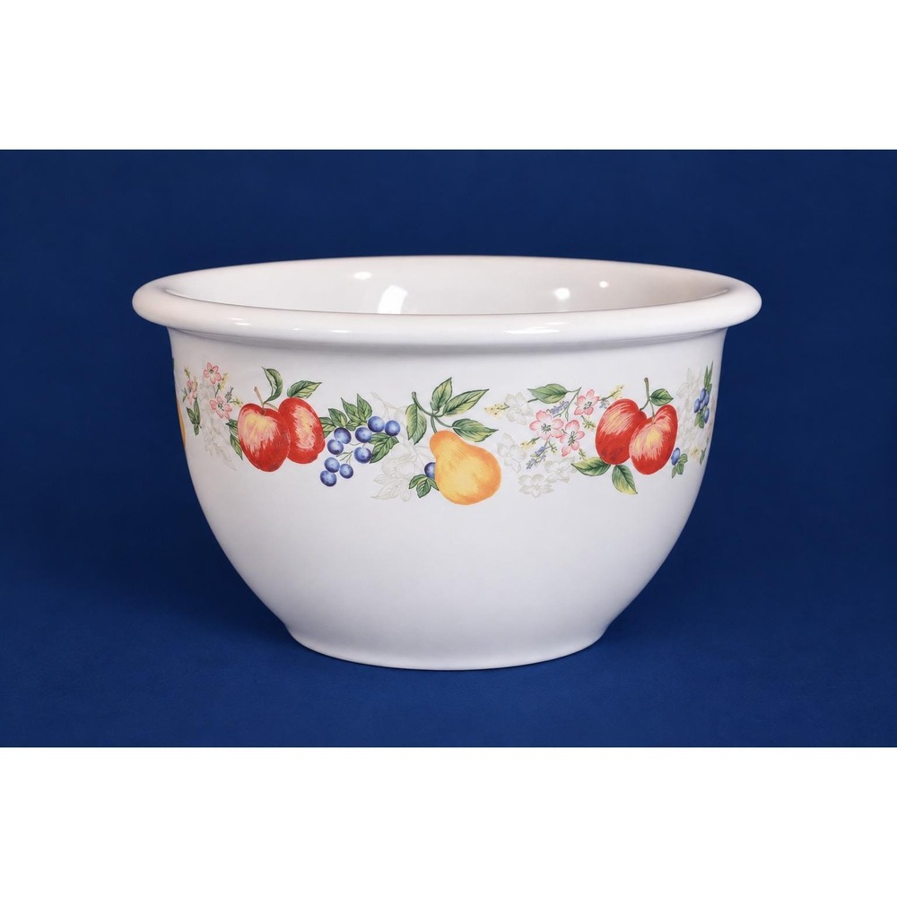 Corelle Coordinates Chutney Fruit Pattern 1 Quart Stoneware Mixing Bowl, Corning